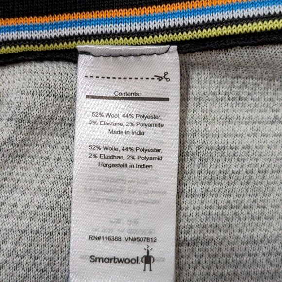 SmartWool Intraknit Thermal Merino 200 Base Layer Bottom Men NWT XXL Blk/White - Picture 10 of 10